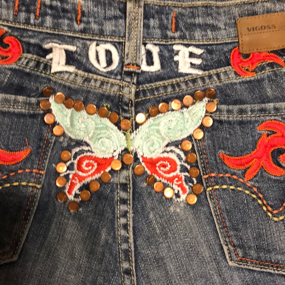 Jeans Love embroidered - Picture 4 of 7